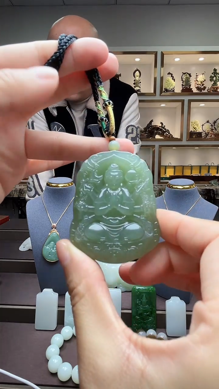 【闪购商品】和田玉挂件未镶嵌苏