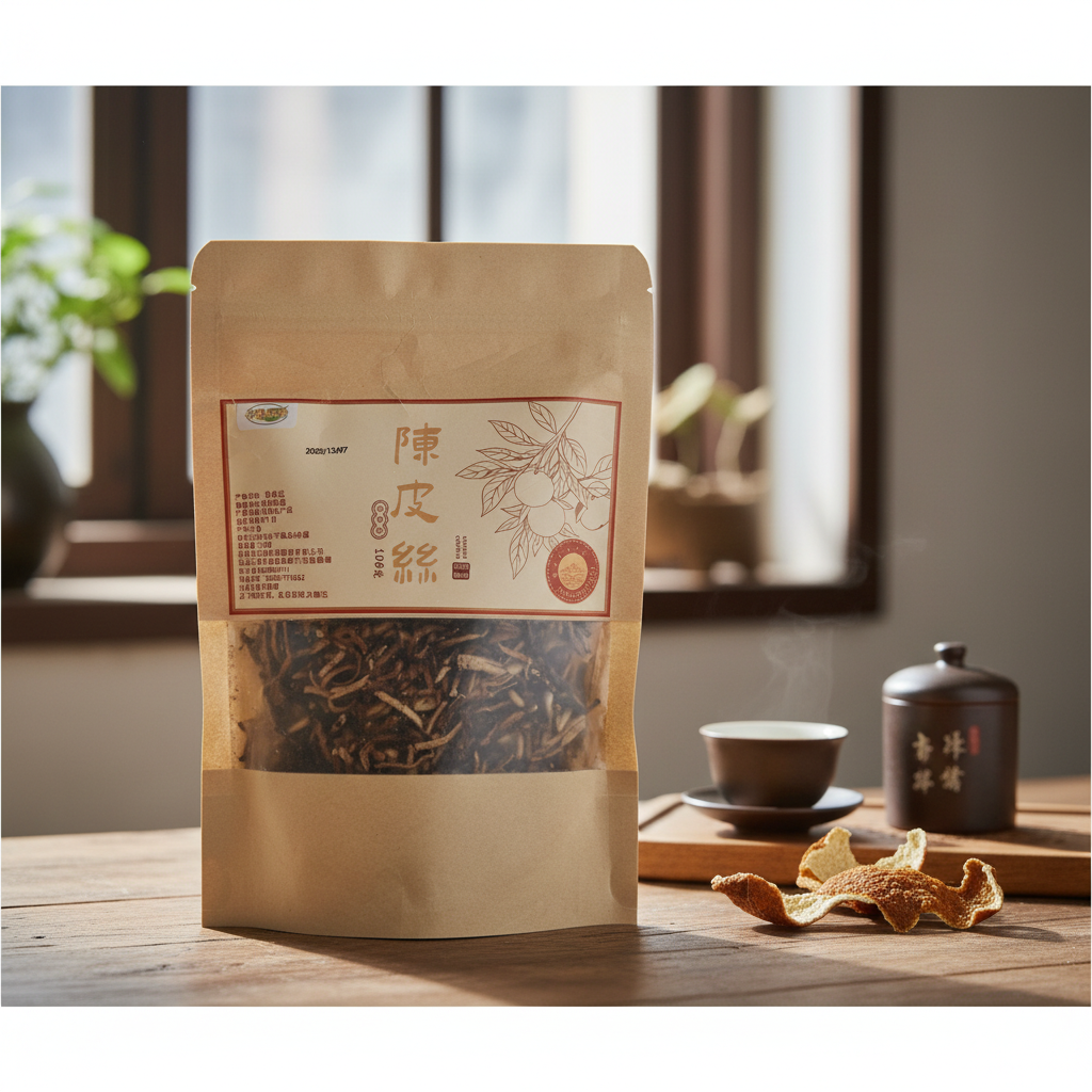 百御贡珍新会陈皮丝老陈皮自然陈化可泡水煮水