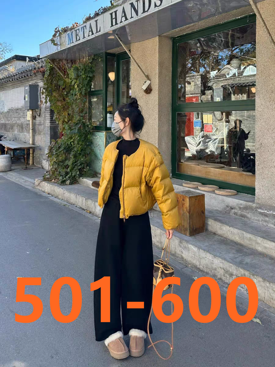 1-7 F（501-600）棉服棉衣高货多款按照主播给的号码下单