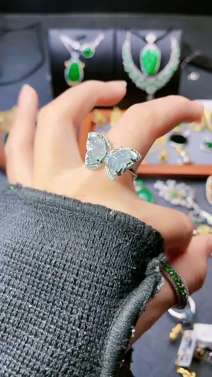 【闪购商品】翡翠戒指未镶嵌戒指