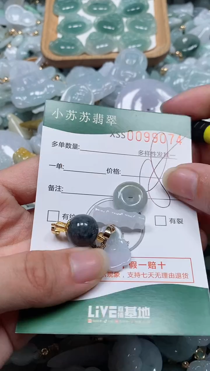 【闪购商品】翡翠颈饰未镶嵌闪购商品0099074