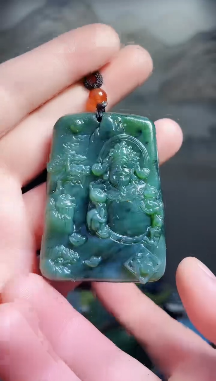 颈饰未镶嵌和田玉1