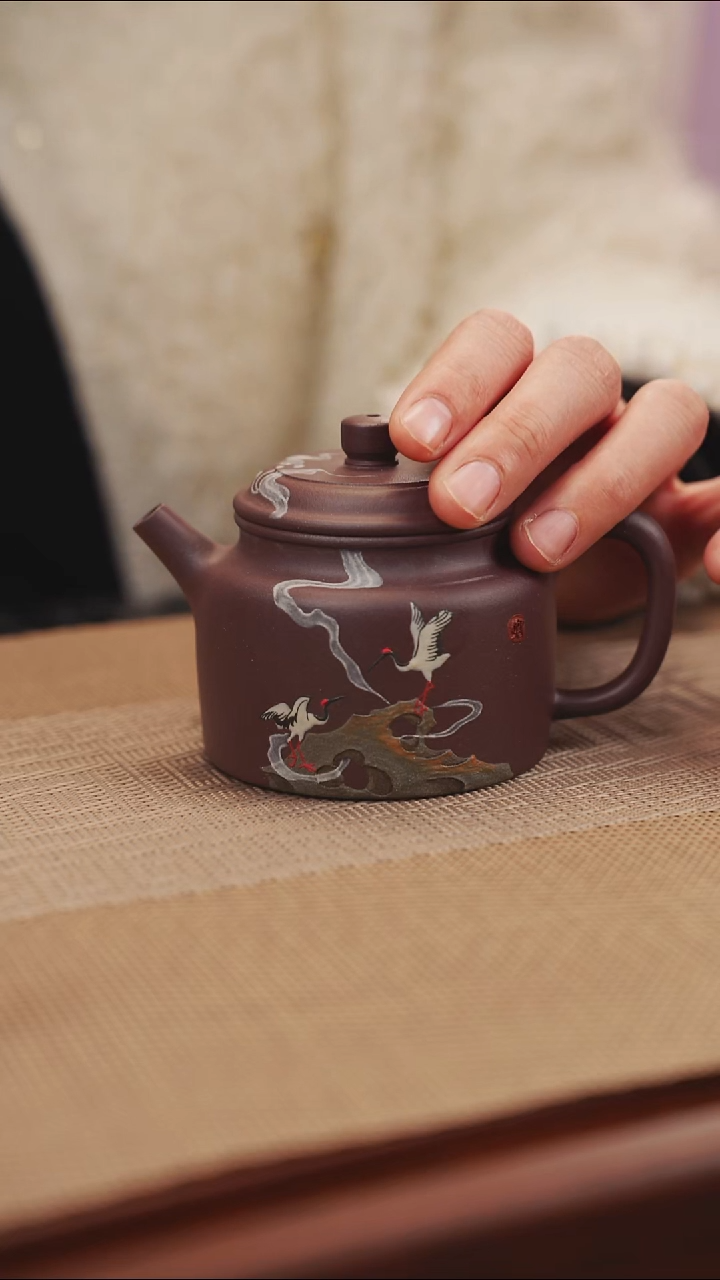 茶杯紫砂一**霾德中原矿天青原矿