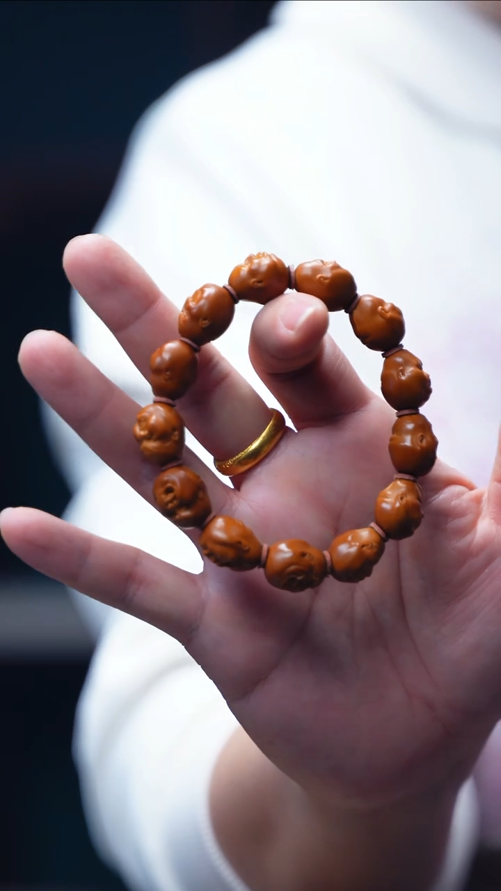 【闪购商品】橄榄核手串/手链【人生百态】