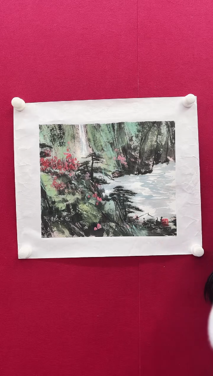 【闪购商品】国画X-吕老师大江-绘画作品-一平尺888
