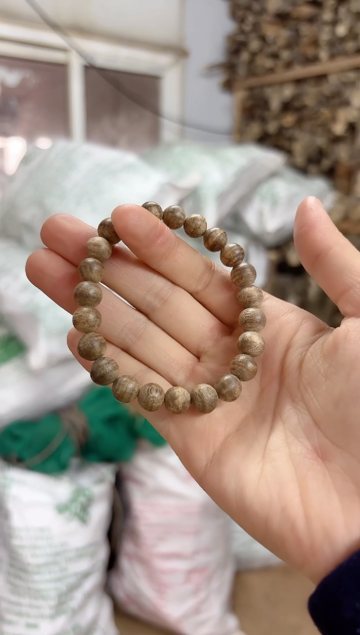 【闪购商品】沉香手串海南天然野虎斑8mm单圈多样性发货