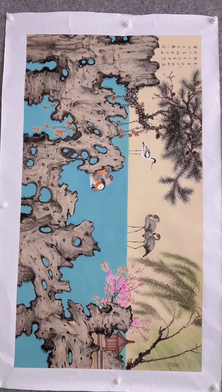 【闪购商品】绘画郭慧庆-16平尺-国画作品