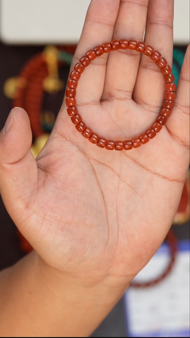 【闪购商品】南红玛瑙手串未镶嵌南红手串