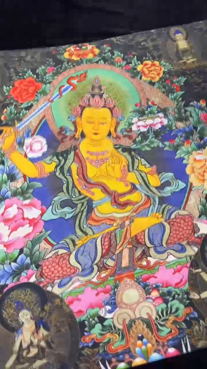 装裱画唐卡藏艺阁高端绘画作品TK16012