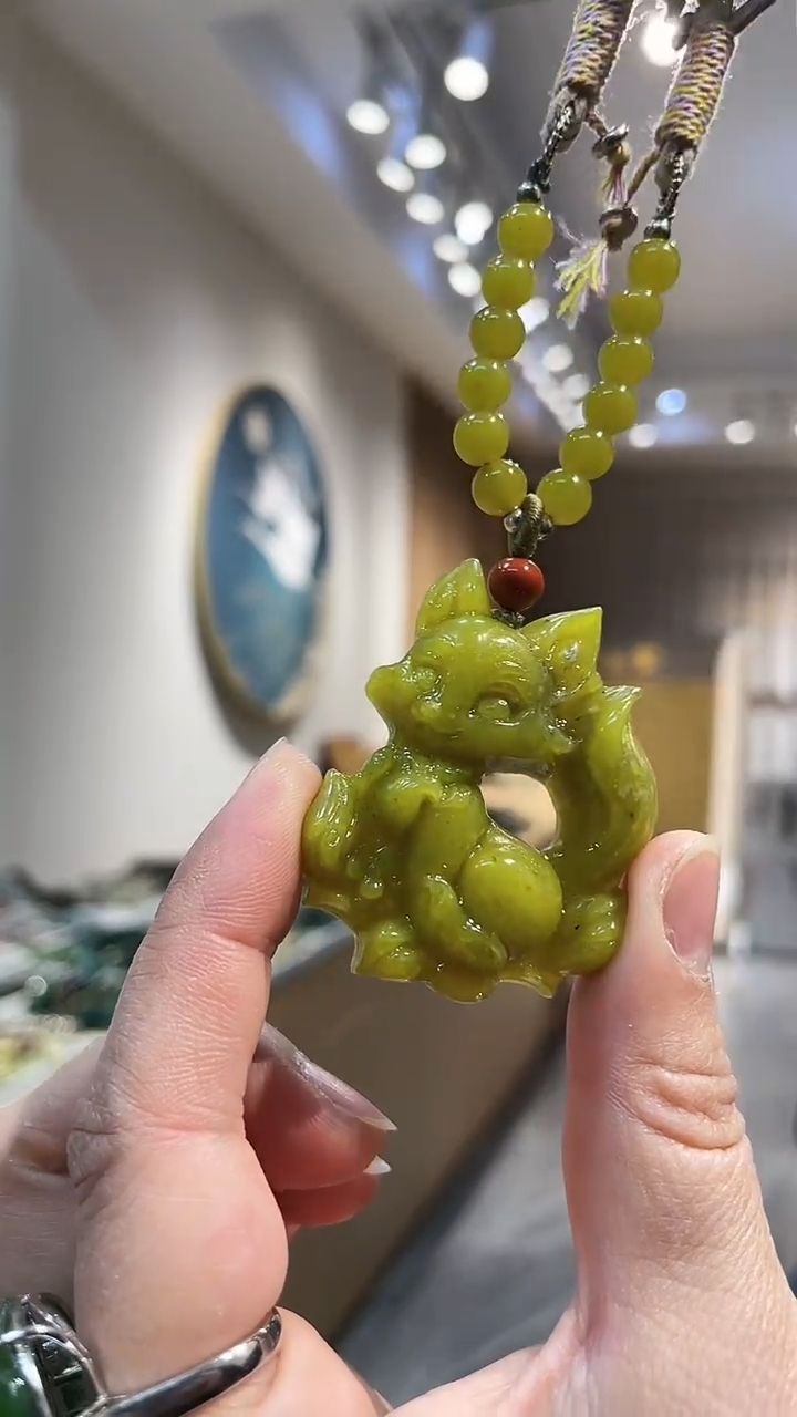 【闪购商品】岫玉颈饰未镶嵌吊坠多样式发货只发一个