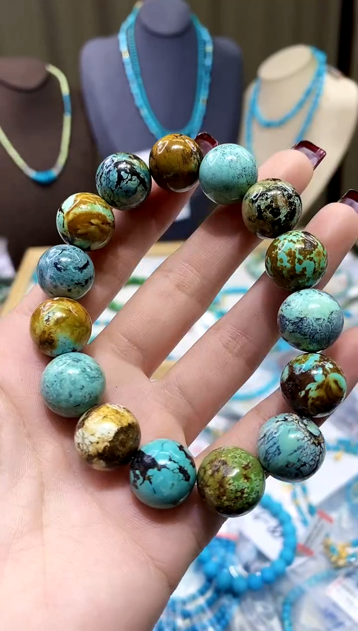 【闪购商品】绿松石手串未镶嵌392