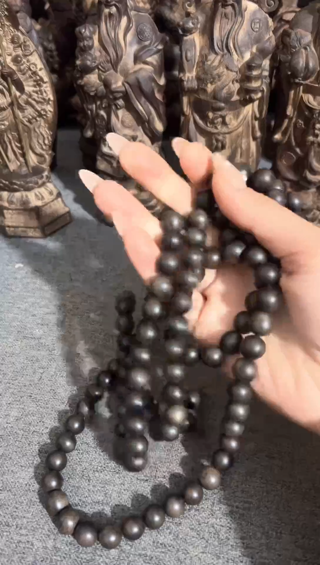 【闪购商品】香榧木木雕欢迎了老铁来到直播间。。。。。