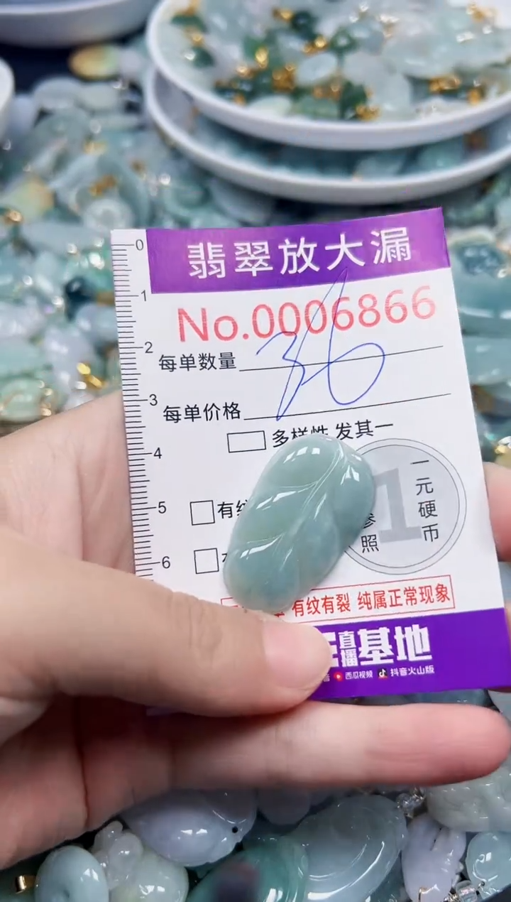 颈饰未镶嵌翡翠6866