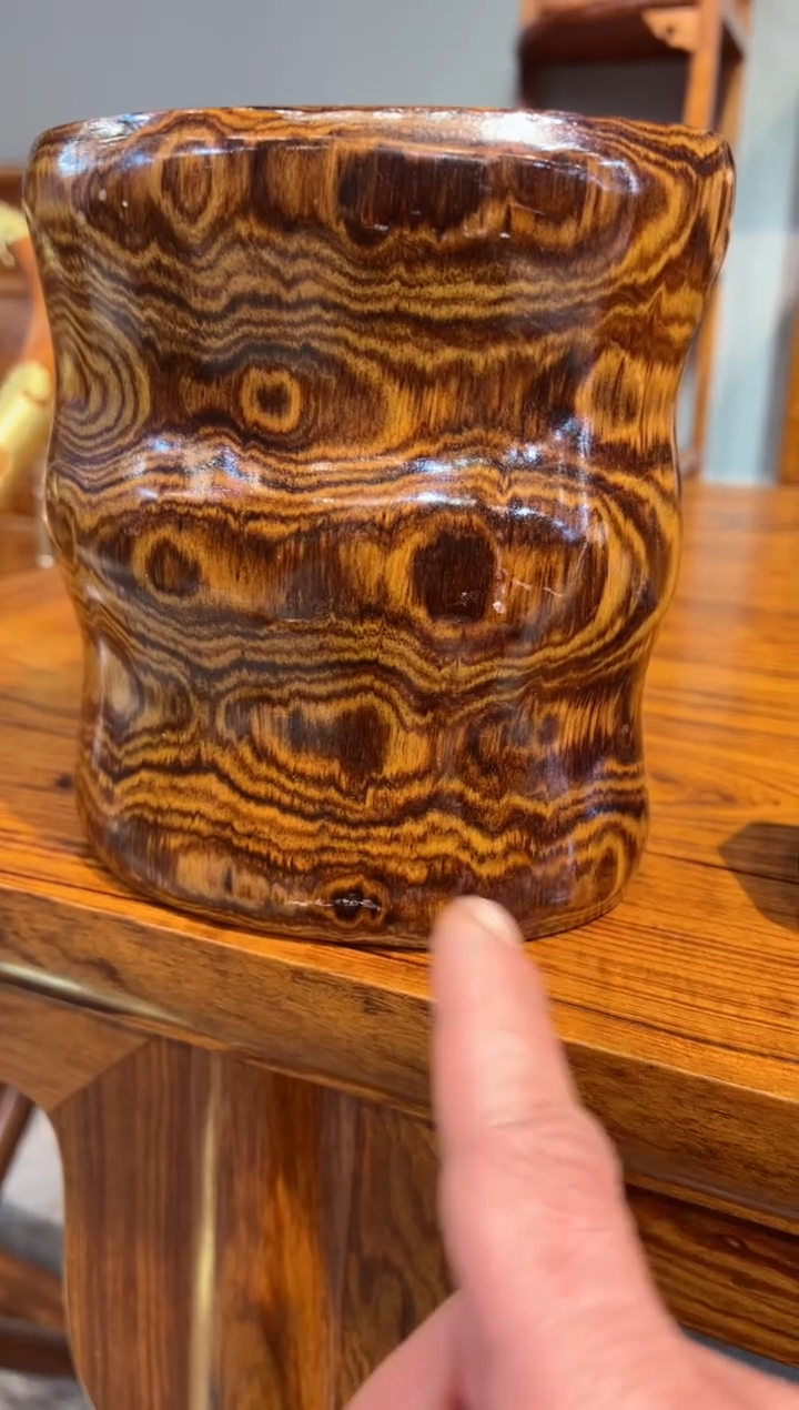 【闪购商品】木笔筒 笔筒 红木家居