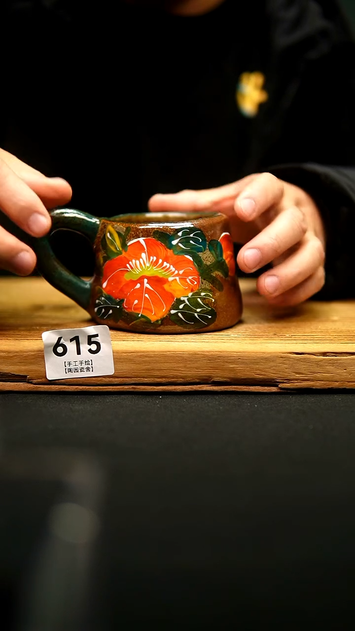 @@陶园瓷舍@@纯手工手绘@高温釉下彩