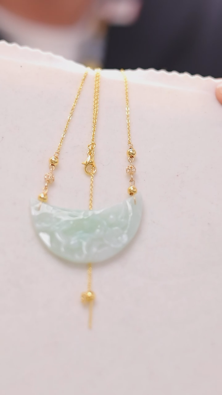 【闪购商品】翡翠颈饰未镶嵌24小时内发货质保A货