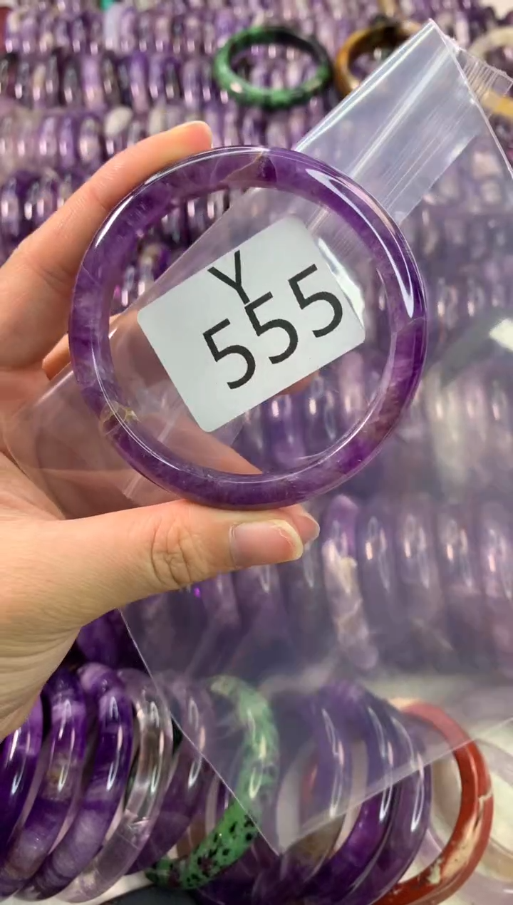 【闪购商品】水晶水晶手镯Y未镶嵌555-58