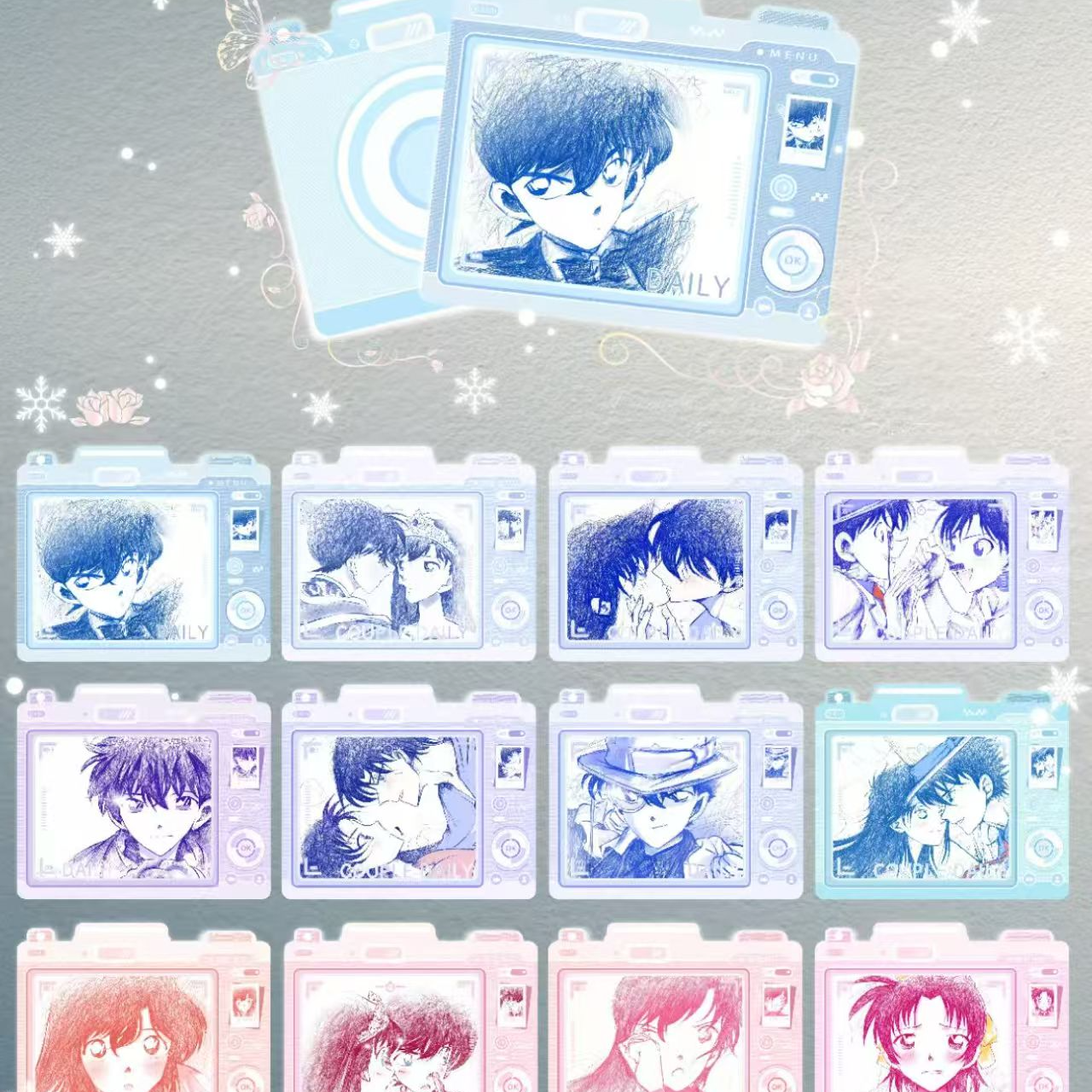 【紫薯拆卡】名侦探柯南艺术卡第二弹未解的真相默认代拆