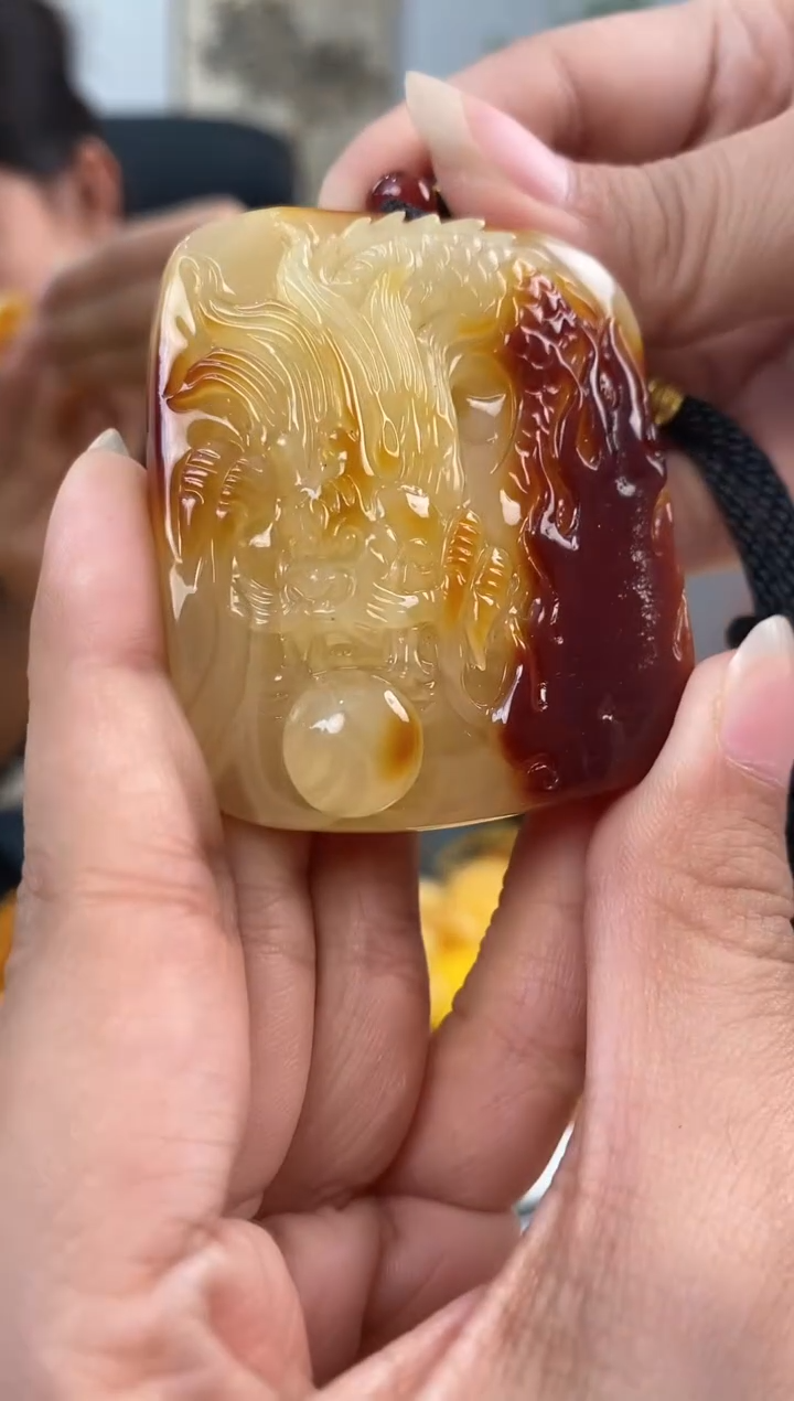 【闪购商品】琥珀裸石未镶嵌天然琥珀蜜蜡龙牌