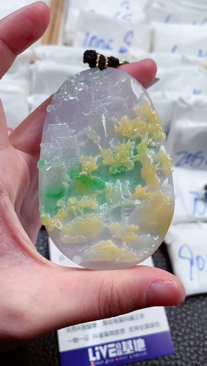 【闪购商品】翡翠颈饰未镶嵌00011700