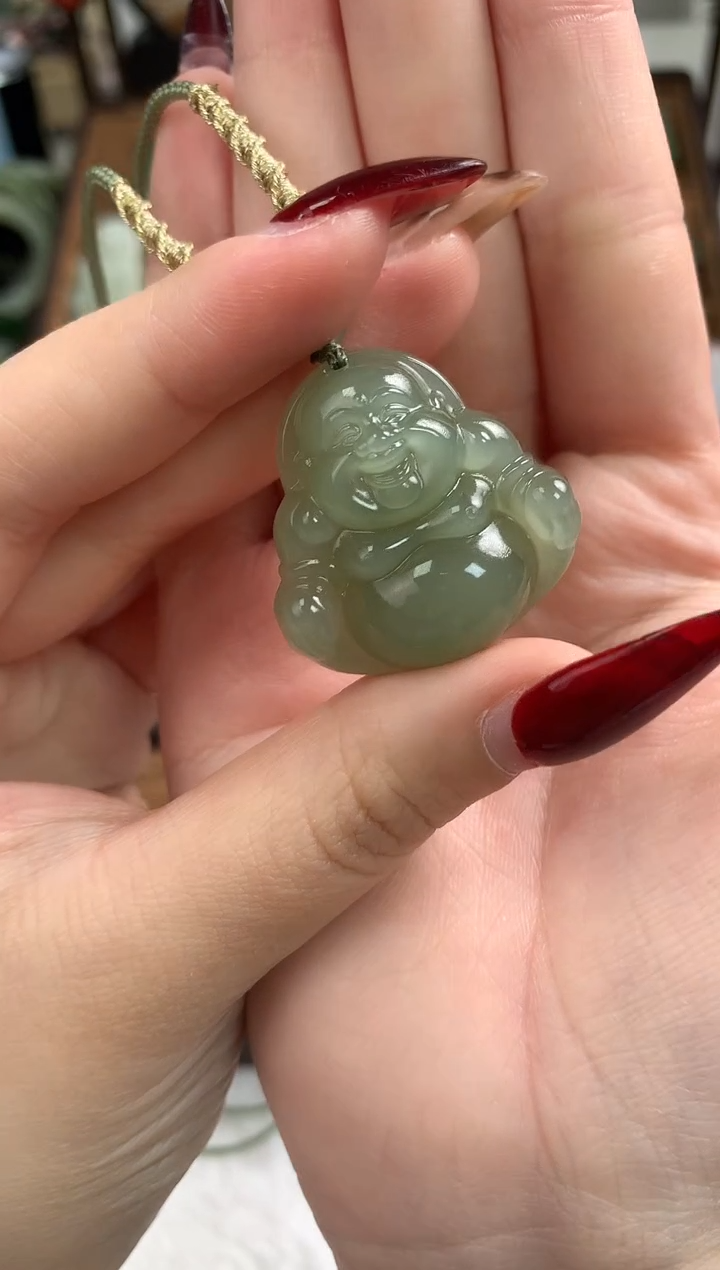 【闪购商品】和田玉颈饰未镶嵌吊坠30mm