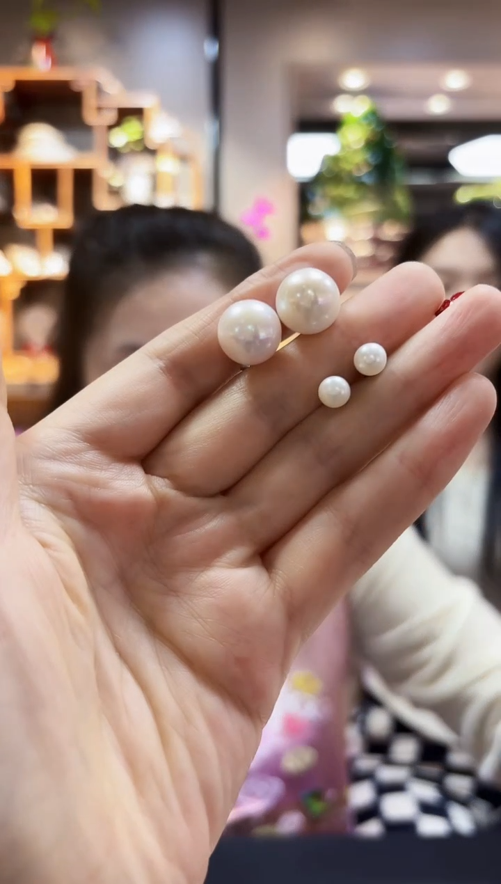 【闪购商品】淡水珍珠耳饰合金耳饰