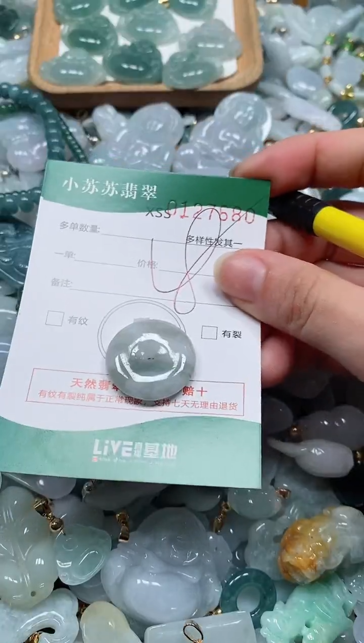 【闪购商品】翡翠颈饰未镶嵌闪购商品0127680