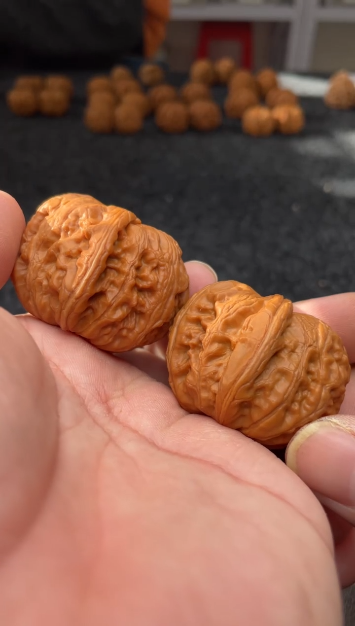 把件文玩核桃B154号44尺元宝