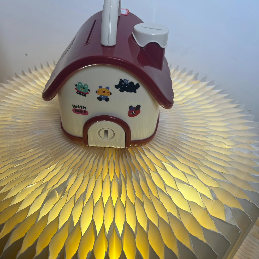 可爱小房子造型储蓄罐可存可取儿童男孩女孩节日礼物存钱罐   DD