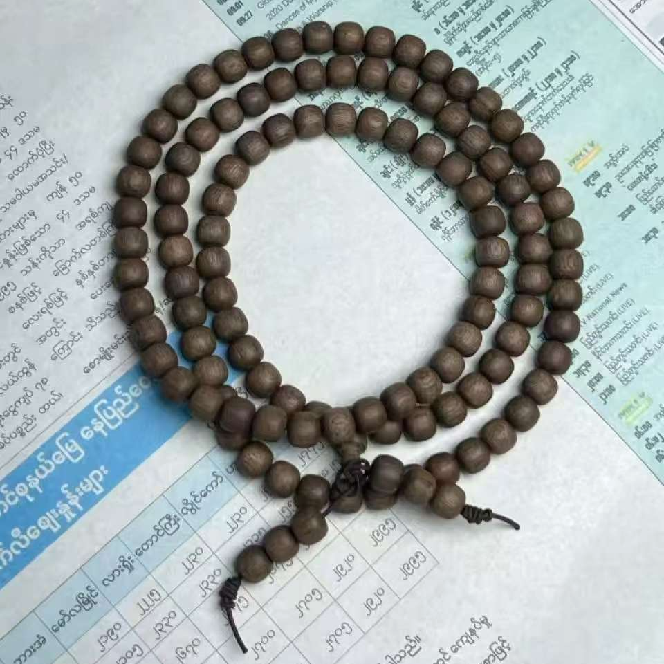 TSJH241兰奢待玉化红土沉香多圈手串（多样性发货）