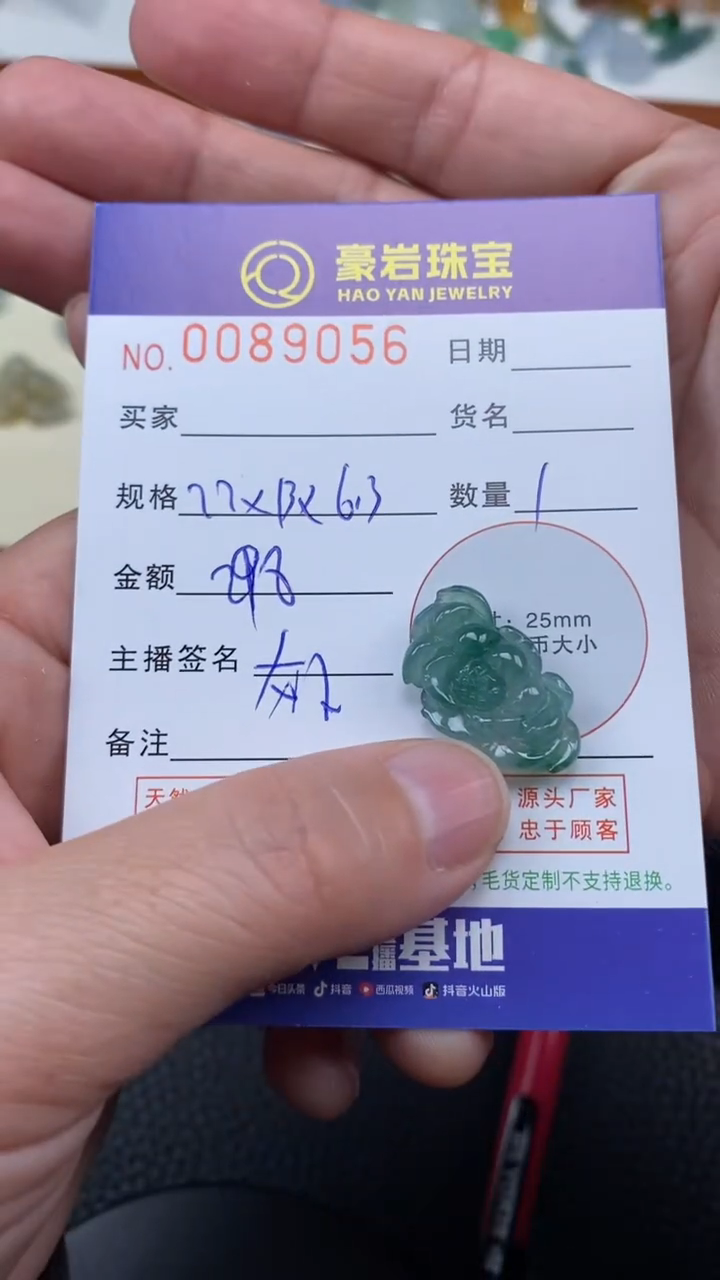 【闪购商品】翡翠颈饰未镶嵌天然A货翡翠