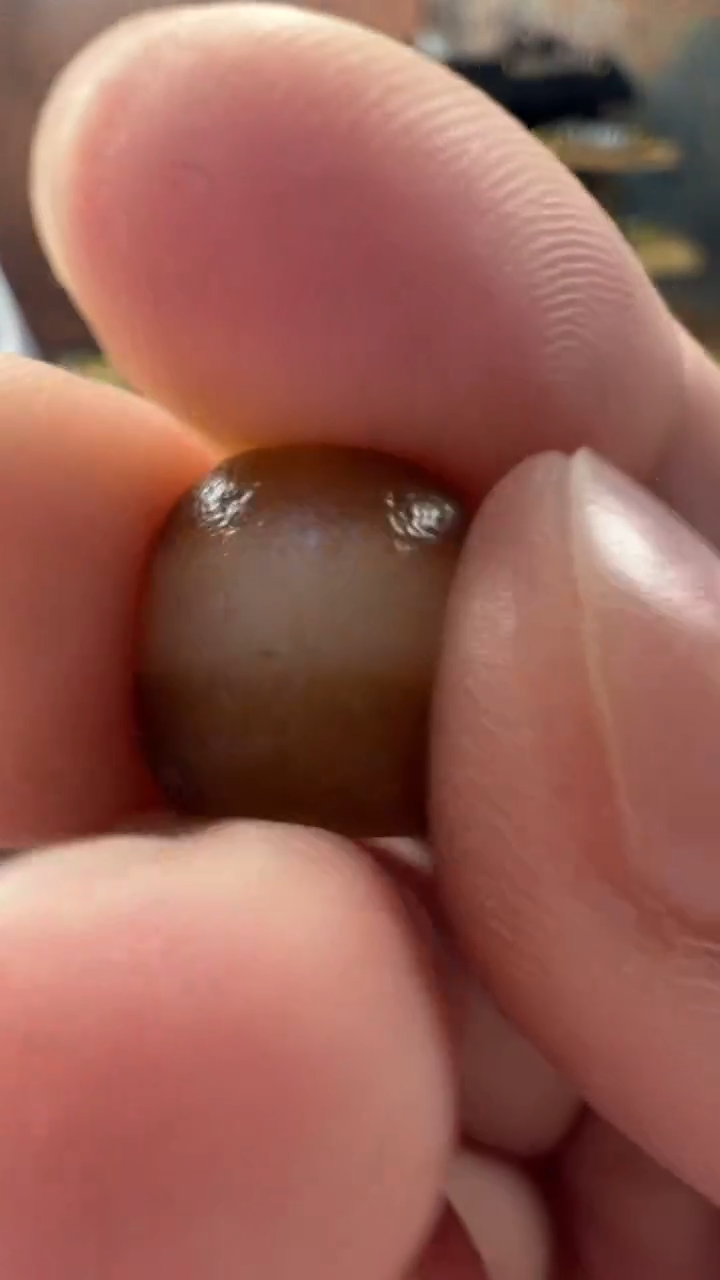 玛瑙/玉髓（覆膜）颈饰未镶嵌209.(微瑕)