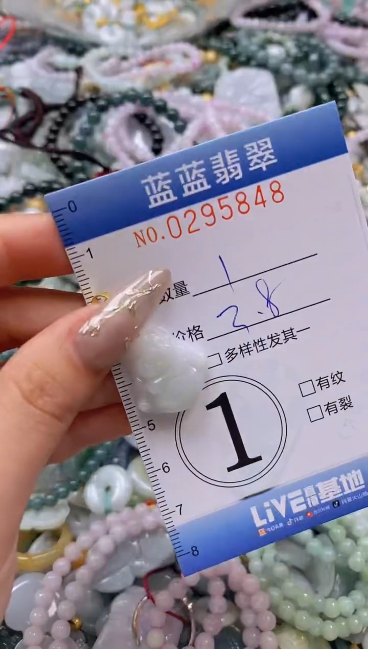 翡翠未镶嵌颈饰闪购0295848