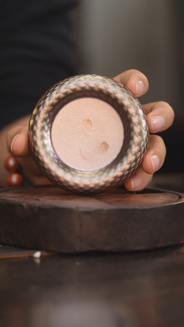 【闪购商品】杯144柴房陶瓷柴烧 窑宝杯垫