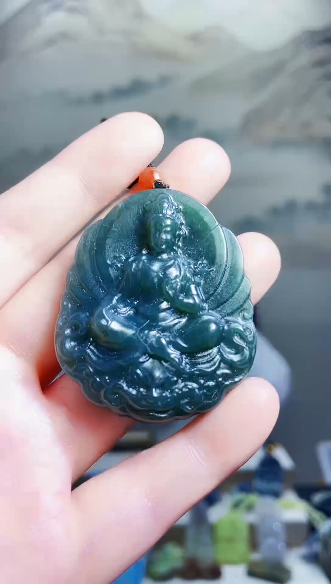 颈饰未镶嵌和田玉1