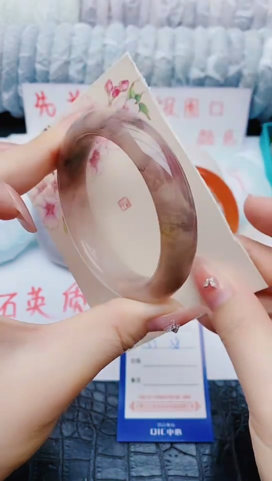 未镶嵌手镯石英质玉y17+57-58