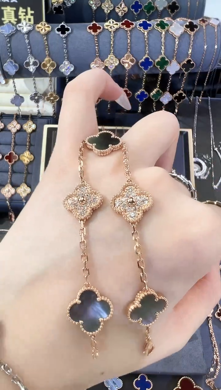 【闪购商品】钻石手链18K金镶嵌手链