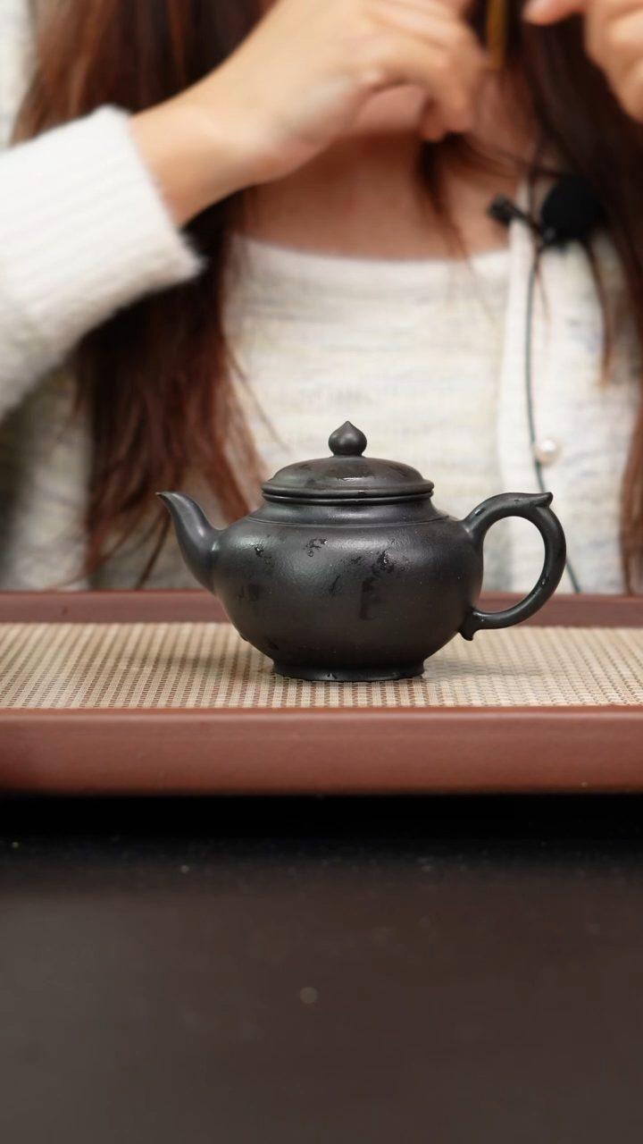 【闪购商品】紫砂茶壶半手工捂灰铁芯朱泥笑樱