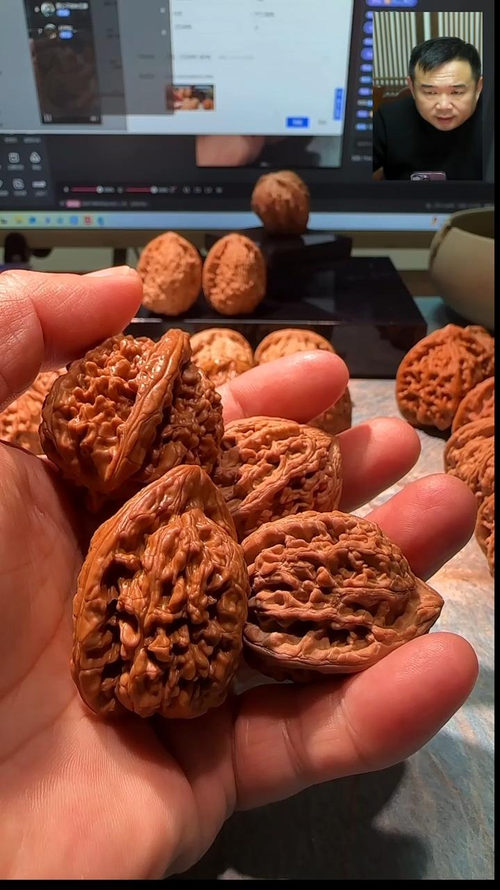 吊坠文玩核桃猫*沽石  蚂蚁王