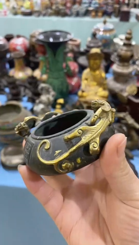 【闪购商品】摆件宫廷影视老旧工艺摆件