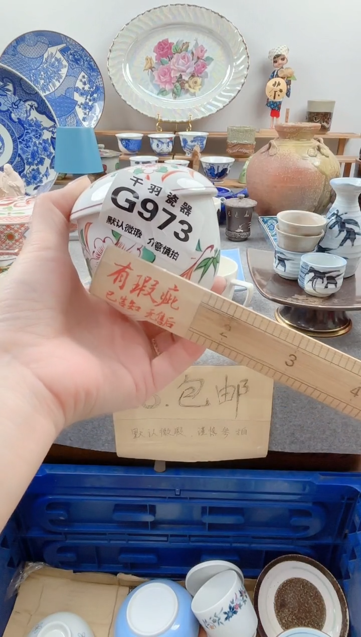 123天*娜千羽瓷器默认微瑕G973