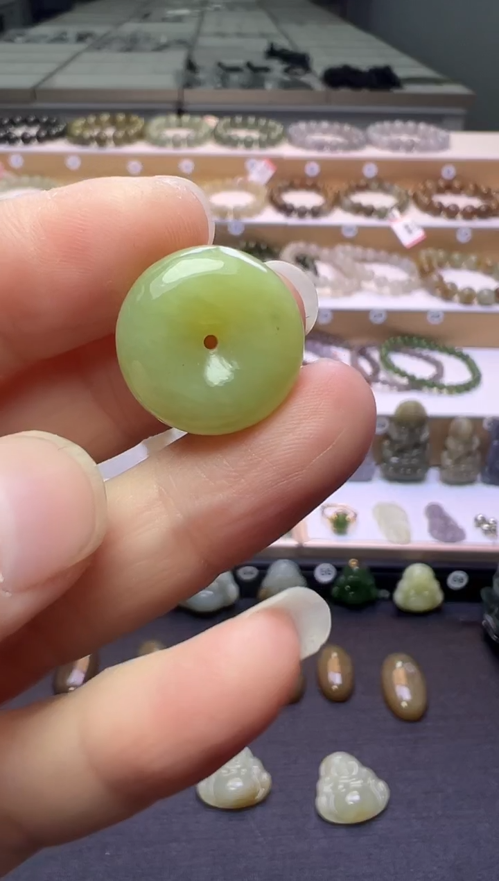 颈饰未镶嵌和田玉205号链接微包容约卡18*7