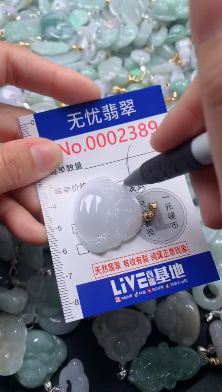 颈饰未镶嵌翡翠2389