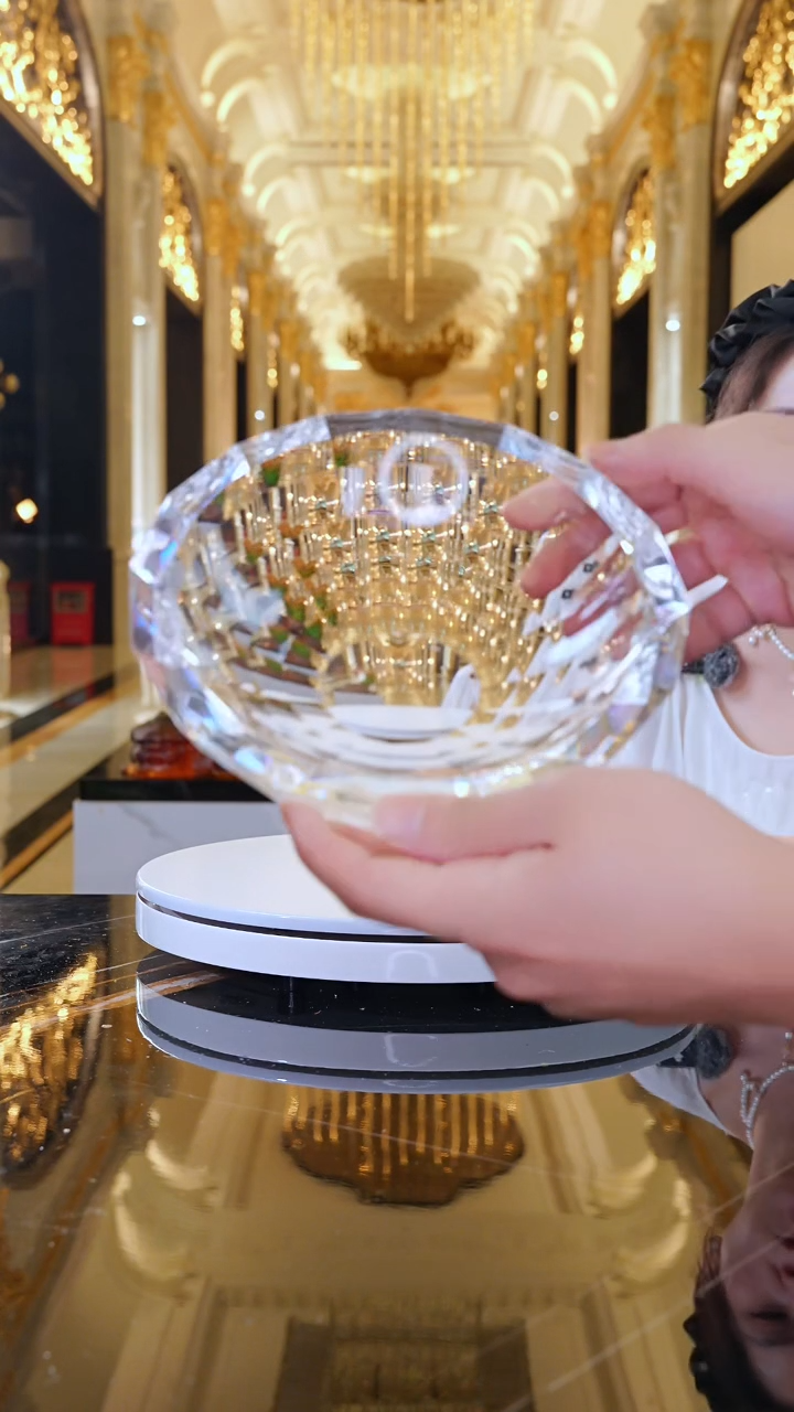 摆件AJ06391艺术琉璃果碗