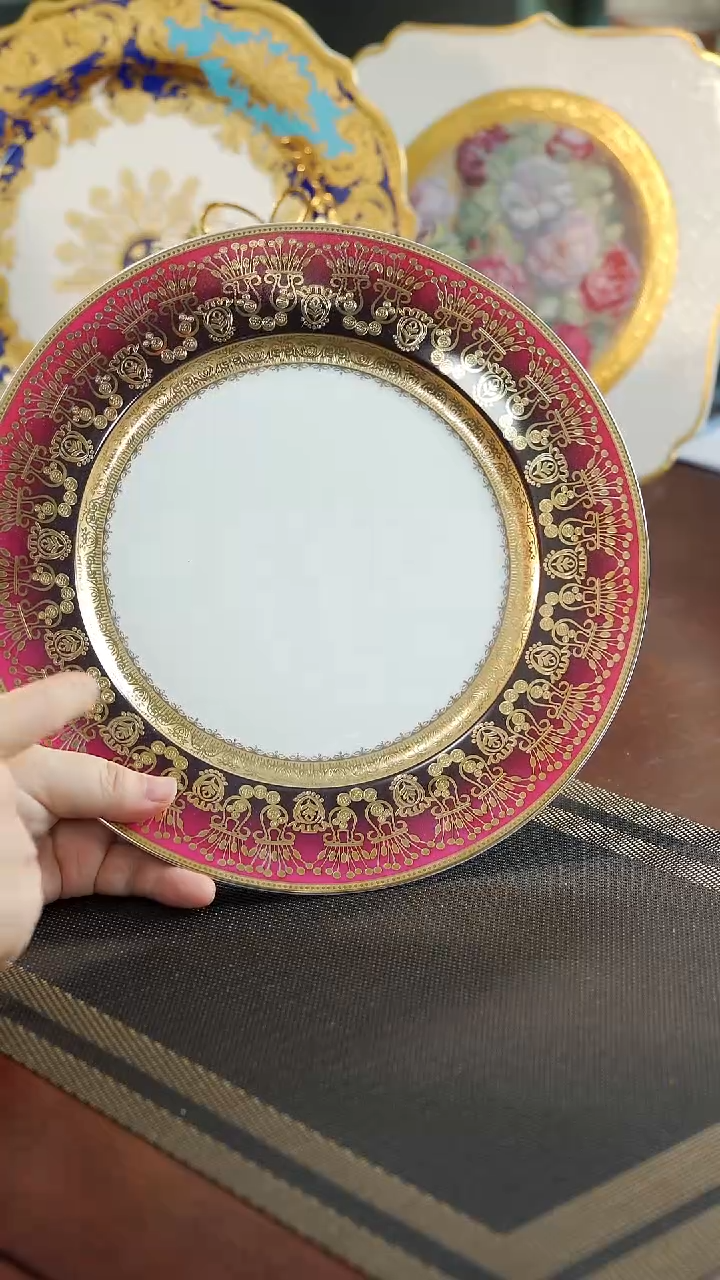 【闪购商品】瓷片10.5英寸平盘 福利价微瑕