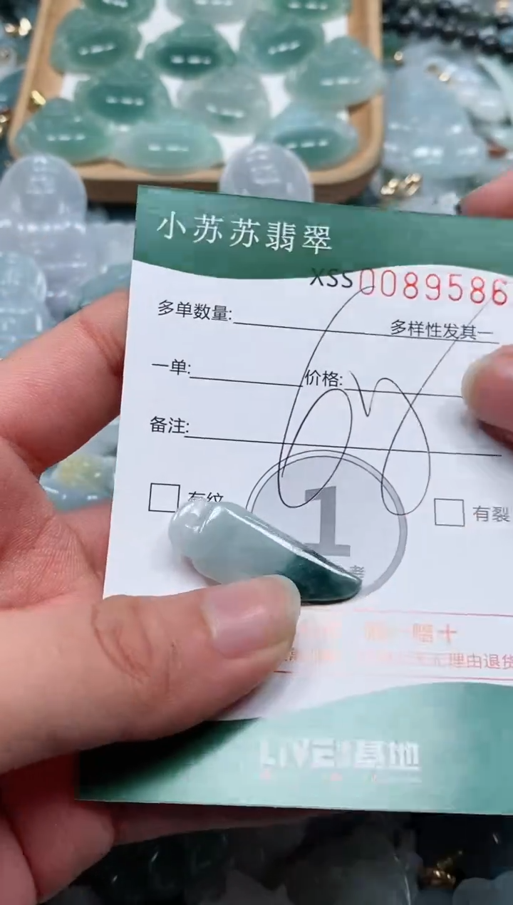 【闪购商品】翡翠颈饰未镶嵌闪购商品0089586