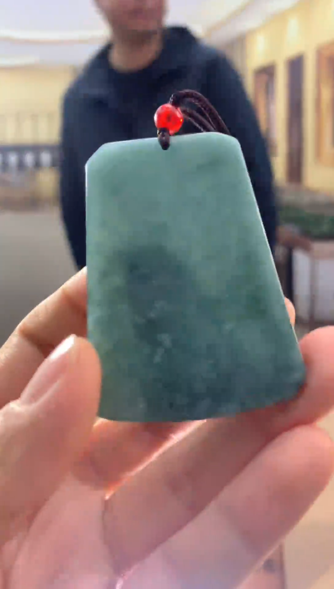 颈饰未镶嵌翡翠 