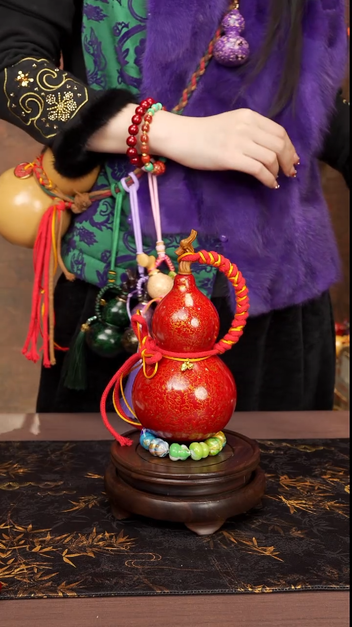 498--高端工艺大漆酒葫芦--238