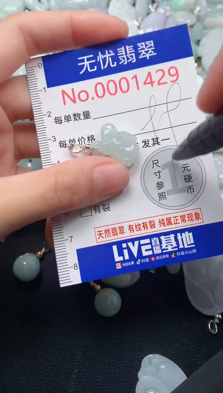 颈饰未镶嵌翡翠1429