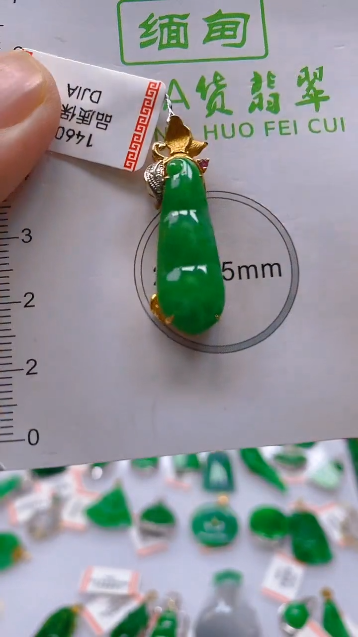 【闪购商品】翡翠18K金镶嵌颈饰新号开播，全场乱卖
